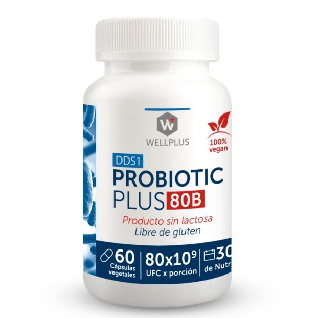 PROBIOTICO PLUS 80B WELLPLUS