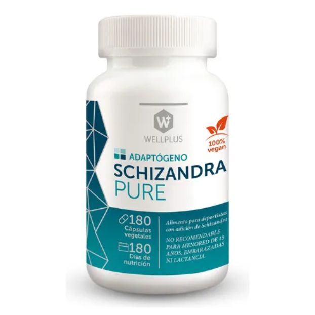 Schizandra Pure 180 cápsulas Wellplus